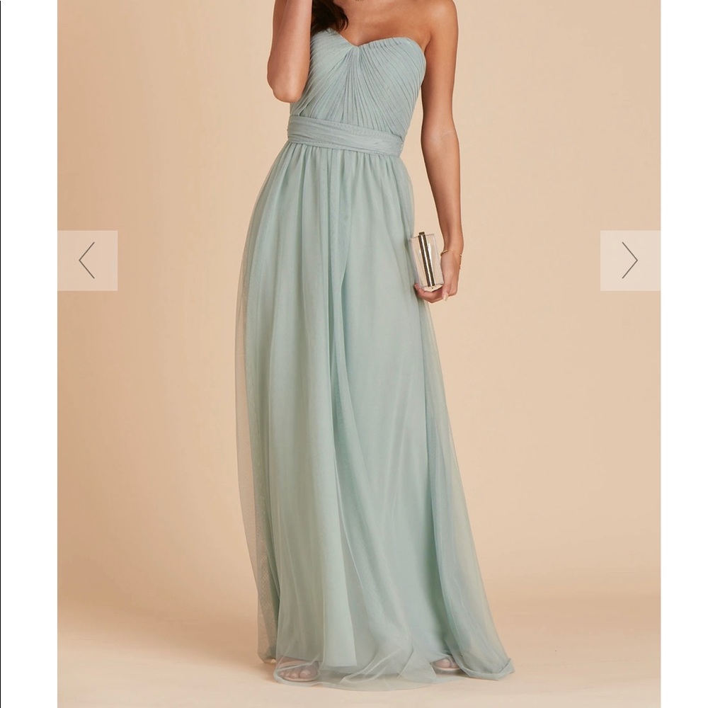 NWT Birdy Grey bridesmaids dress in sage. M.